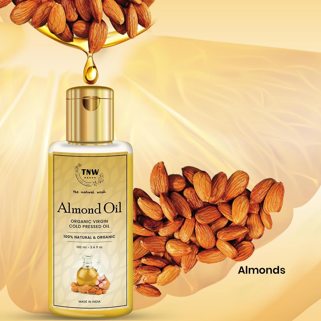 Fix Your Hair Texture With Hair Serum & Almond Oil