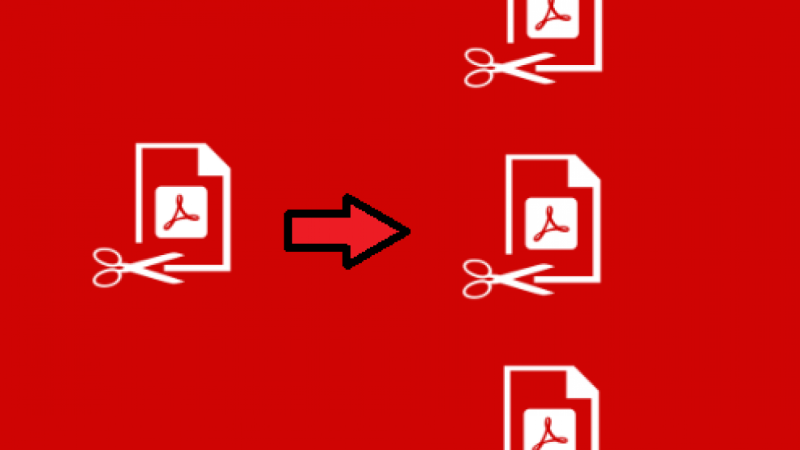 How to Save a Multi-page PDF into Separate PDF File